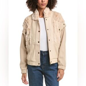 Saltwater Luxe Snap-Off Sleeve Wool-Blend Jacket